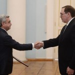 Սերժ Սարգսյանին հավատարմագրերն է հանձնել Հայաստանում ՌԴ նորանշանակ դեսպանը