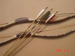 sword and bow and arrow
