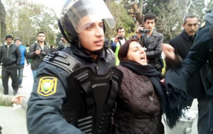 Ադրբեջանում խաղաղ ցույցը ավարտվել է 50 հոգու ձերբակալությամբ