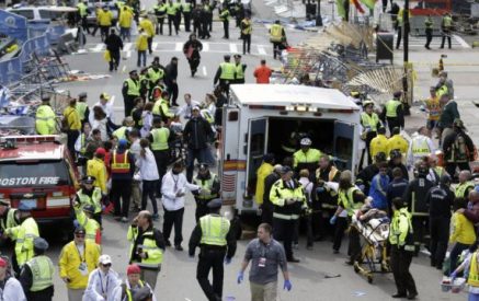 Բոստոնում պայթյունների հետևանքով զոհվել է երեք, վնասվածքներ ստացել՝ 100-ից ավելի մարդ