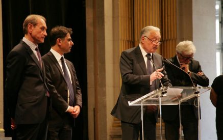 Հայոց Ցեղասպանության 98-ամյակին նվիրված միջոցառում Փարիզի քաղաքապետարանում