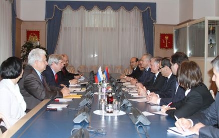 Հայաստանի արտգործնախարարի հանդիպումները Ռուսաստանի Դաշնային ժողովում
