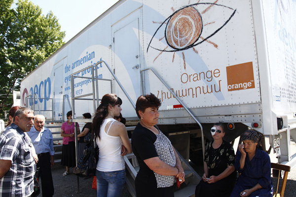 Orange Հիմնադրամի աջակցությամբ Հայկական ակնաբուժության նախագիծր Տավուշի մարզում շուրջ 5,484 մարդու տրամադրել է անվճար ակնաբուժական ծառայություններ