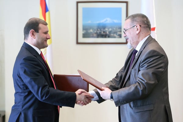 Երևանը և Ստավրոպոլը ստորագրել են եղբայրացման համաձայնագիր