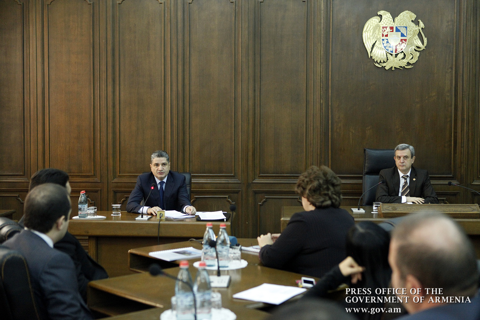 Վարչապետ Տիգրան Սարգսյանը ՀՀ Ազգային ժողովի մշտական հանձնաժողովների համատեղ նիստում ներկայացրել է 2014 թ.-ի պետական բյուջեի նախագիծը