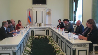 Գ.Կոստանյանն ընդունել է ԵԽ մարդու իրավունքների հանձնակատարին