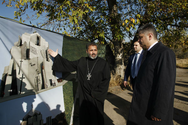 Վարչապետը մասնակցել է Սրբոց Թարգմանչաց եկեղեցու հիմնարկեքի արարողությանը