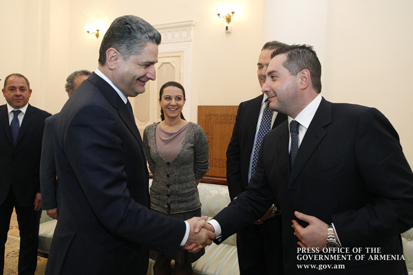 Տիգրան Սարգսյանն ընդունել է «Տոտո գրուպ» ընկերության ներկայացուցիչներին