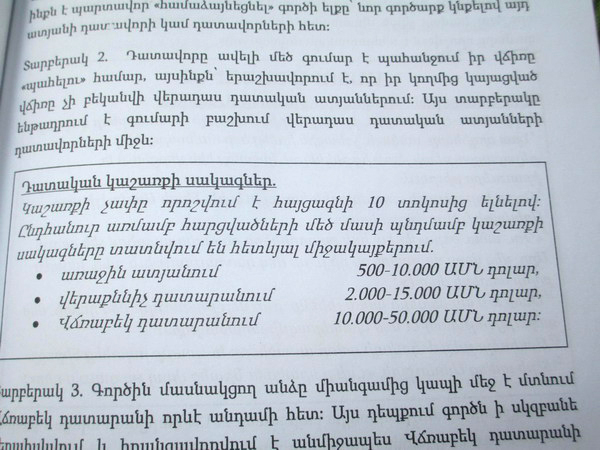 «Զոնալ դատավորների» համակարգը ներդրված է մեկ կենտրոնից՝ նախագահականից. «168 ժամ»