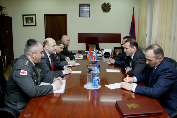 Ստորագրվել է հայ-վրացական ռազմական համագործակցության 2014թ. ծրագիրը