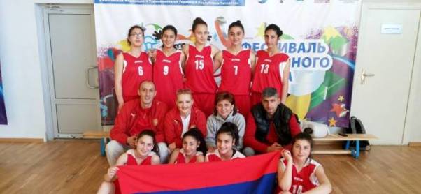 Հայաստանի պատանի բասկետբոլիստուհիները Կազանում գրավեցին 3-րդ տեղը
