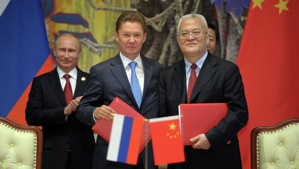 Ռուսաստանն ու Չինաստանը 30 տարվա գազային պայմանագիր կնքեցին. РИА Новости