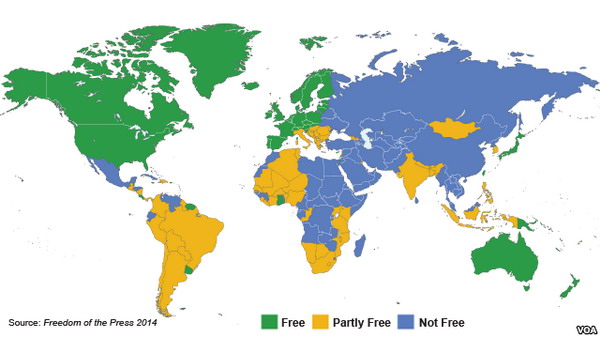 «Freedom House»-ի զեկույցի համաձայն, այս տարի Հայաստանում մամուլի ազատությունը գրանցել է հետընթաց. amerikayidzayn.com
