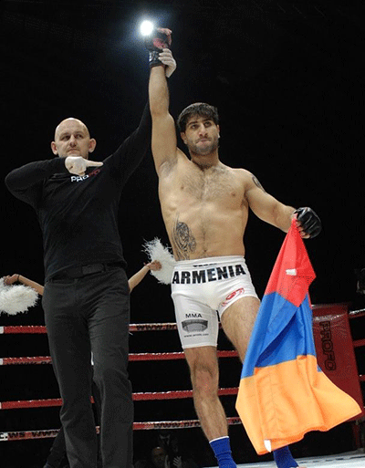 Դավիթ Խաչատրյանը Հայաստանի դրոշը ծածանեց վերջին անգամ՝ հաղթելով նոկաուտով