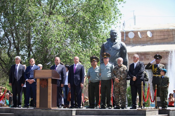 Նշվել է Սպարապետ Վազգեն Սարգսյանի անվան զորամասի կազմավորման տարեդարձը