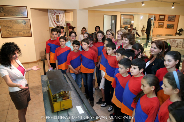 Դպրոցականներն այցելել են Երևան քաղաքի պատմության թանգարան