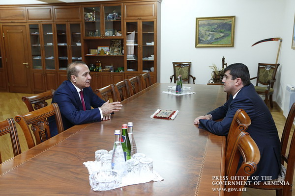 Հայաստանի և Արցախի վարչապետները քննարկել են հայկական երկու պետությունների համագործակցության խորացման ուղիները