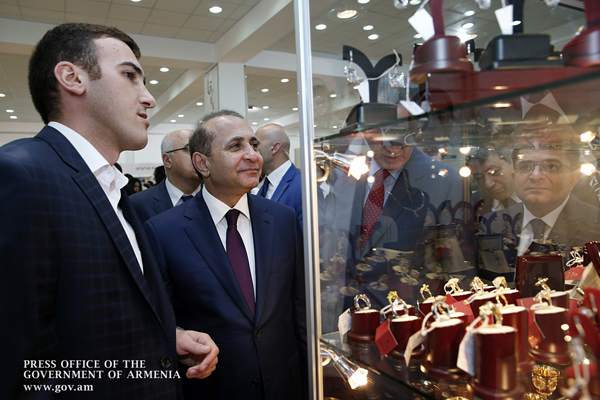 Երևանում բացվել է «Ոսկեգործություն 2014» 11-րդ միջազգային ցուցահանդես-վաճառքը