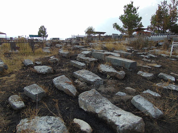 Հրդեհ գերեզմանոցում. (Տեսանյութ)