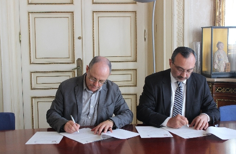Համագործակցության համաձայնագիր է ստորագրվել Ստեփանակերտ և Դոնոստիա քաղաքների միջև