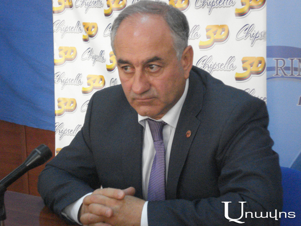 Սուքիաս Ավետիսյան. «Չեմ կարծում, թե Գ.Ծառուկյանը նոր բան է ասել». «Հայոց աշխարհ»