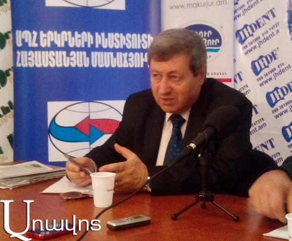 Վազգեն Սաֆարյան. «Ռուսաստանին այլ բան չի մնում, քան «Նաիրիտ» գործարանի վերագործարկելը»