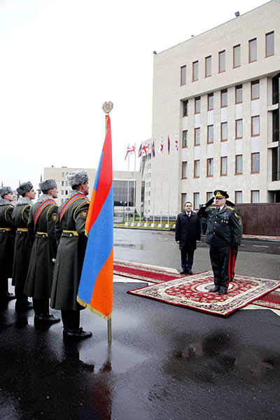 Հայաստանում է Վրաստանի զինված ուժերի գլխավոր շտաբի պետը
