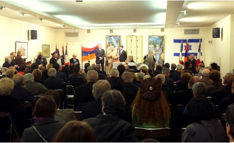 Միսաք Մանուշյանի խմբին նվիրված հայ-հրեական համատեղ հիշատակի երեկո Փարիզում