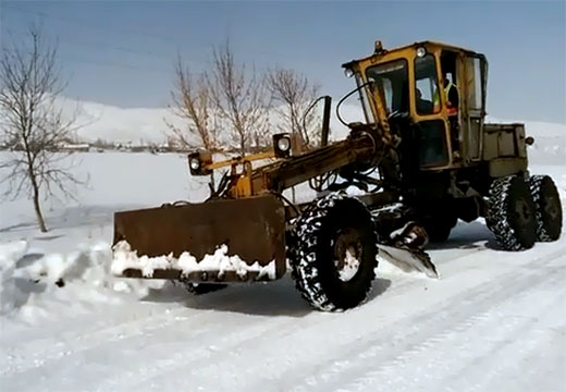 Աշոցքում վերացվում են ամբողջ գիշեր տեղացած ձյան հետևանքները