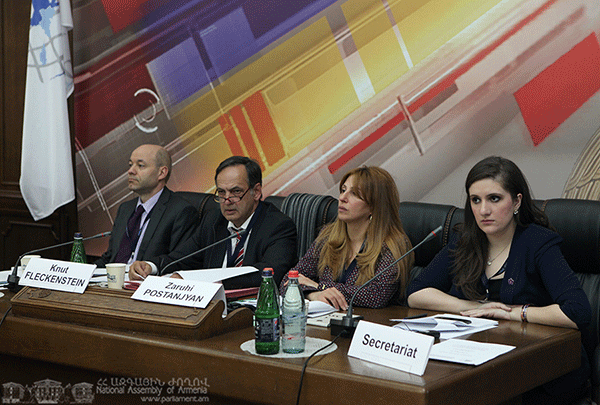 Եվրանեսթ ԽՎ-ի էներգետիկ անվտանգության հարցերի մշտական հանձնաժողովի նիստում