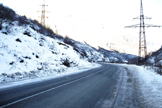 Հանրապետության մի շարք ավտոճանապարհներին ձյուն է տեղում