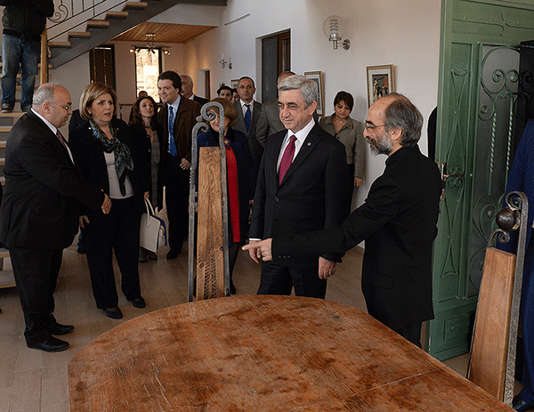 Սերժ Սարգսյանը Բյուրականում ներկա է գտնվել «Հեռանկարներ» փառատոնի ակադեմիայի բացմանը