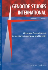Հայերի, ասորիների եւ հույների ցեղասպանությանը նվիրված նոր գիրք է լույս տեսել. Armenianweekly