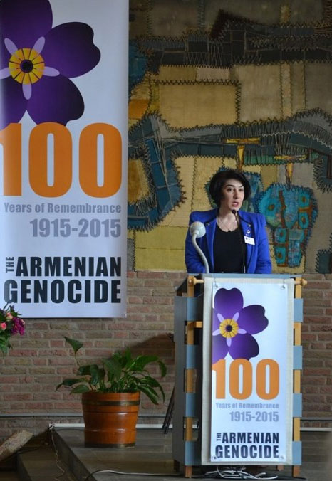 Հայոց ցեղասպանության 100-րդ տարելիցին նվիրված միջոցառում Նիդերլանդների Արնեմ քաղաքում
