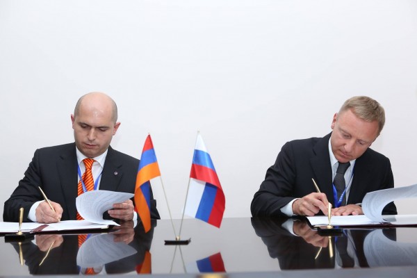 Երևան-2015. ստորագրվել է հայ-ռուսական նոր համաձայնագիր