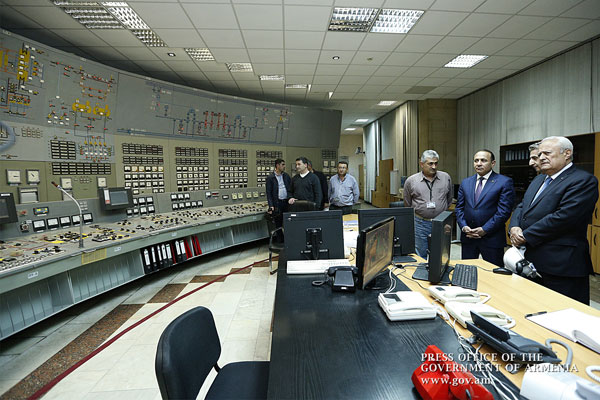 Կառավարության ղեկավարն այցելել է Հայաստանի ատոմային էլեկտրակայան