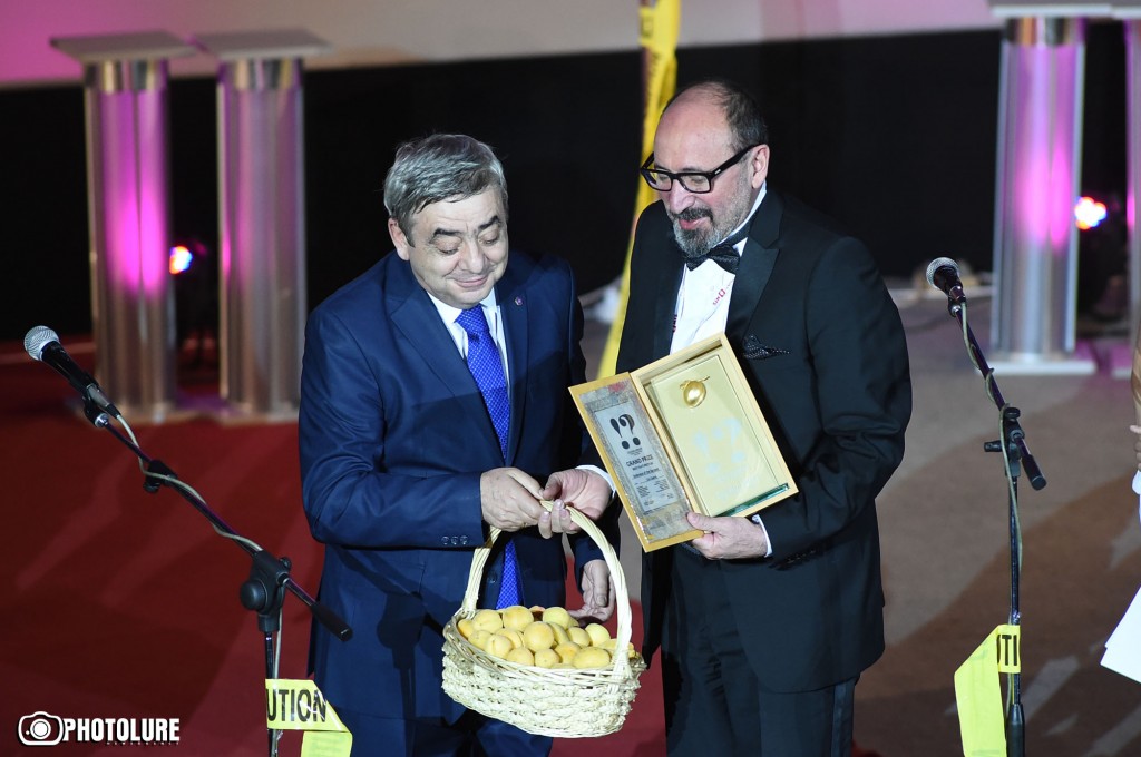 Closing ceremony of the 12th Golden Apricot Yerevan International Film Festival took place at Moscow Cinema