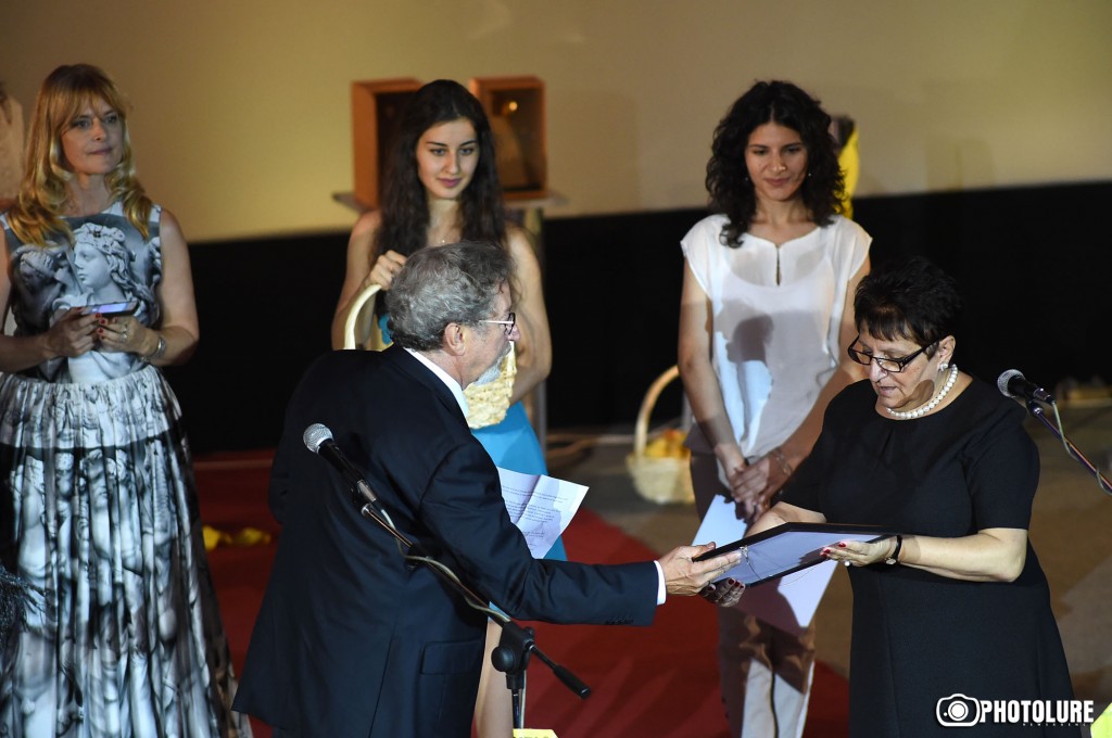 Closing ceremony of the 12th Golden Apricot Yerevan International Film Festival took place at Moscow Cinema