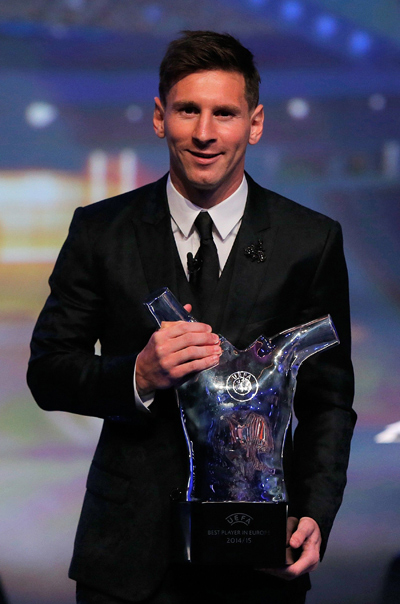 Լիոնել Մեսսին ճանաչվեց Եվրոպայի լավագույն ֆուտբոլիստ