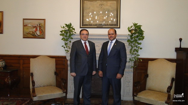 ՀՀ Անկախության 24-րդ տարեդարձի առթիվ դեսպան Մելքոնյանը հանդիպեց Եգիպտոսի նախագահի ներկայացուցչին