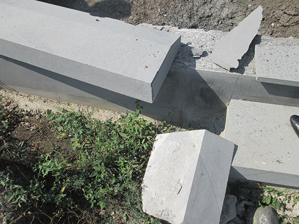 Ադրբեջանական զինուժը վնասել է Բերքաբերի գերեզմանները. (Ֆոտոշարք)