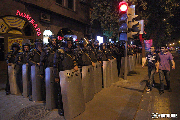 ՀՀ ոստիկանությունը Բաղրամյան պողոտայի հավաքի մասնակիցներին տրամադրում է 6 ժամ