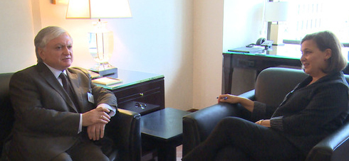 Էդվարդ Նալբանդյանը հանդիպեց ԱՄՆ պետքարտուղարի տեղակալ Վիկտորիա Նուլանդի հետ