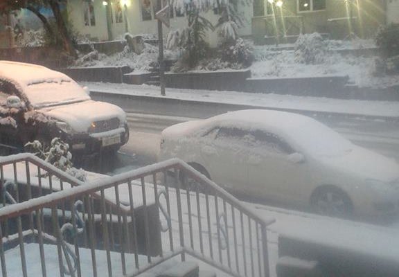Քաջարանում ձյուն է տեղացել