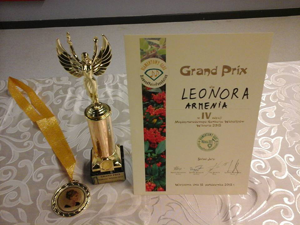  «Wiktoria 2015» միջազգային մրցույթում «Գրան Պրի»-ն նվաճեց Հայաստանը (Ֆոտոշարք)
