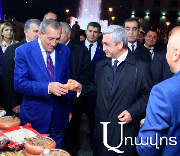 Սուրիկ Խաչատրյան. «Գորիսում բոլորը նախագահին հարգում, սիրում են». «Հայկական ժամանակ»