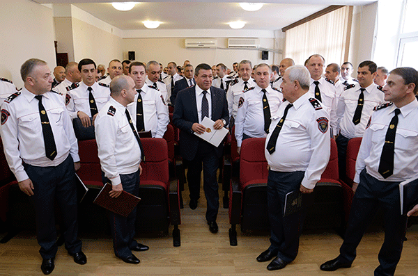 Աշխատանքային խորհրդակցություն ոստիկանության Երևան քաղաքի վարչությունում