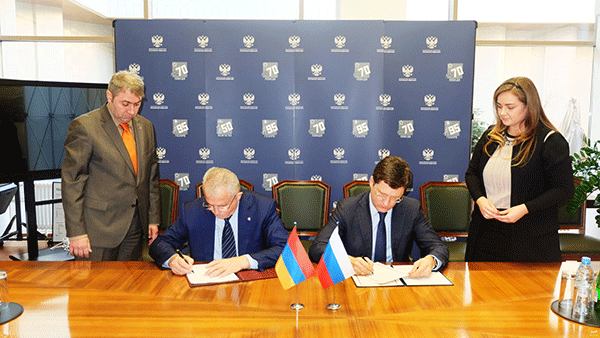 ՌԴ-ում ՀՀ դեսպանն ու ՌԴ Էներգետիկայի նախարարն արձանագրություն են ստորագրել