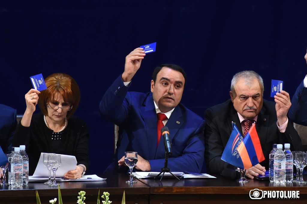 Founding congress of the 'Armenian Renaissance Party' took place at K. Demirchyan Sports and Concerts Complex