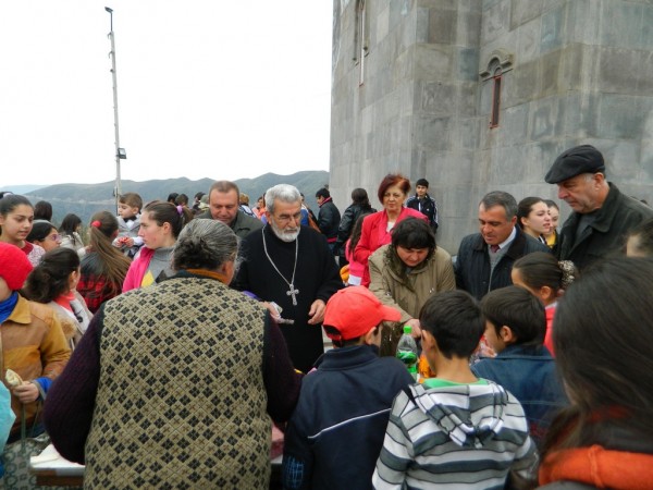 Բերձորում նշվել է Քրիստոսի Հարության տոնը